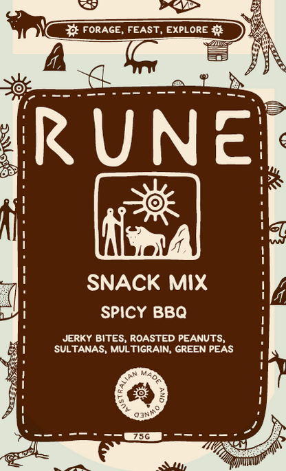 Spicy BBQ Snack Mix (75g)